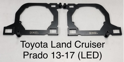 Переходные рамки Toyota Land Cruiser Prado 150 Series Рестайлинг 1 (2013-2017 r.в.) LED 
